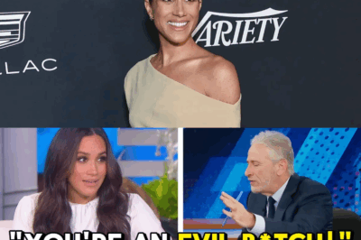 Meghan Markle’s Shocking Walkout: A Late-Night Clash with Jon Stewart Ignites Cultural Firestorm