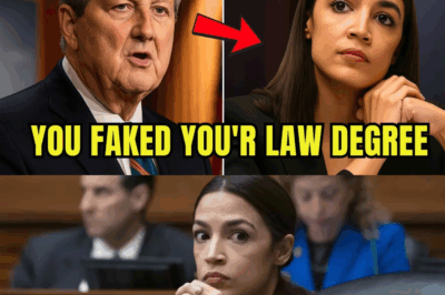 “A Lesson in Quiet Strength: How Senator John Kennedy Turned AOC’s Mockery Into a Masterclass on Integrity”