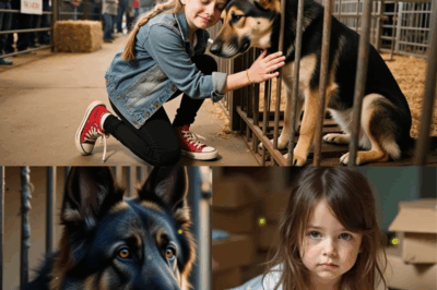 Little Girl of Fallen Firefighter Tries to Buy Her Dad’s K9 Dog at Auction — What Happens Shocks All