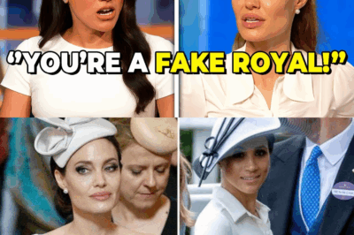 “Daytime TV Erupts: Meghan Markle Walks Off ‘The View’ After Explosive Clash With Angelina Jolie”