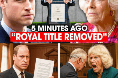 Title: Royal Storm: Prince William’s Shocking Power Play Leaves Queen Camilla Reeling