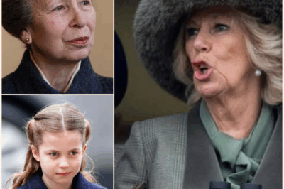 “What Did You Do to Her, Royal Witch?”—Princess Anne Breaks Down in Tears While Heroically Rescuing Princess Charlotte from Queen Camilla