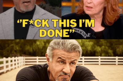 Sylvester Stallone Walks Off The View After Explosive Clash with Joy Behar