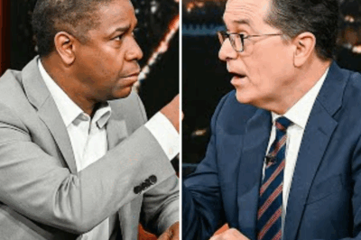 Denzel Washington Walks Off Colbert Show After Explosive On-Air Clash—America Can’t Look Away