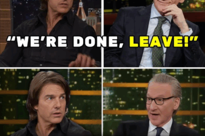 When the Spotlight Burns: Bill Maher Boots Tom Cruise After Explosive On-Air Clash—And Both Men Walk Into a New Reality