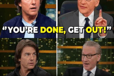 Spotlight Shattered: The Night Tom Cruise Walked Off Bill Maher’s Stage — And How It Changed Them Both