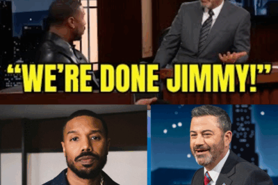 When Silence Speaks Louder Than Words: Michael B. Jordan Walks Off Jimmy Kimmel Live and Sparks a Media Reckoning
