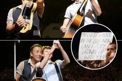 ‘Missed school… can I play with you?’—Bruce Springsteen grants young fan a second unforgettable moment on stage, but is this as unexpected as it seems?