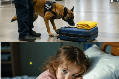 Police K9’s Sudden Reaction to Old Suitcase Reveals a Shocking Secret!
