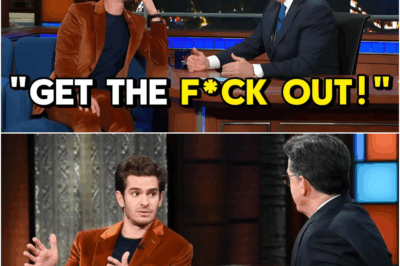You Won’t Believe Why Stephen Colbert Kicked Andrew Garfield Off His Show! The Shocking Drama REVEALED!