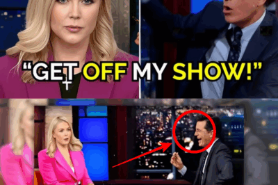 Karoline Leavitt KICKED OFF Stephen Colbert’s Show After Explosive On-Air Clash!