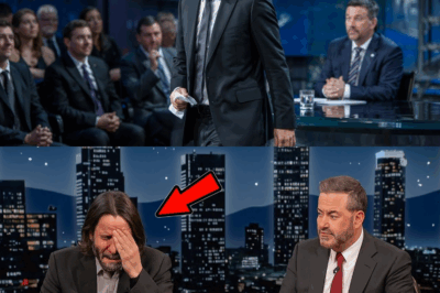 Keanu Reeves Walks Off Jimmy Kimmel’s Show in Tears After Heartbreaking Revelation About His Father—Audience Left in Shock!