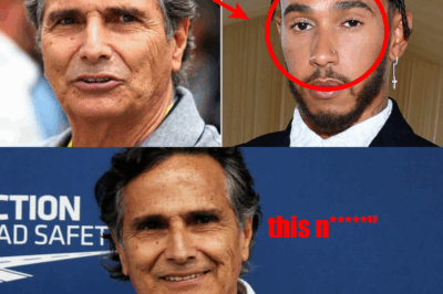 Shocking! Nelson Piquet Caught Using Racial Slur Against Lewis Hamilton – Outrage Erupts Worldwide!