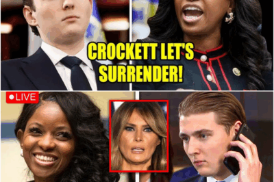 You Won’t Believe What Happened When Barron Trump Called the Cops on Jasmine Crockett—Melania’s Secrets Spilled LIVE!