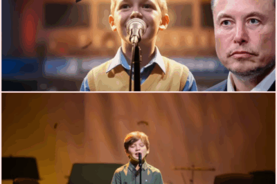 Elon Musk’s Son Was Mocked Into Singing at School—His Voice Stunned the Entire Room!
