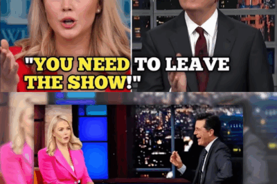 🚨Karoline Leavitt BOOTED from Stephen Colbert’s Show After Explosive On-Air Confrontation That Left Everyone Speechless!🔥