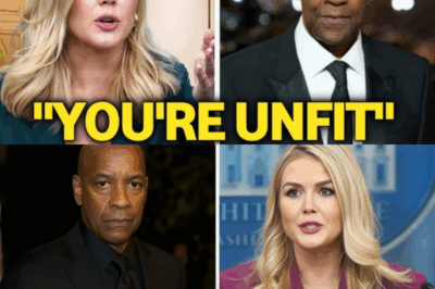 🔥 Karoline Leavitt BLASTS Denzel Washington as “UNFIT” — But Then He Drops a SHOCKING Recording That Flips the Script Completely! 😱🎤