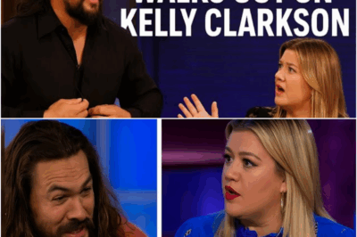 Jason Momoa STORMS Off Kelly Clarkson’s Show After Heated Clash Over Cultural Identity—You Won’t Believe What Went Down Live!