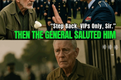 You won’t BELIEVE What This 4-Star General Did When They Blocked an Old Man at the Funeral!
