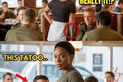 She Was SHAMED for Her Scars as a Waitress—But When a Veteran SEES Her Tattoo, The Whole Restaurant Goes Silent!