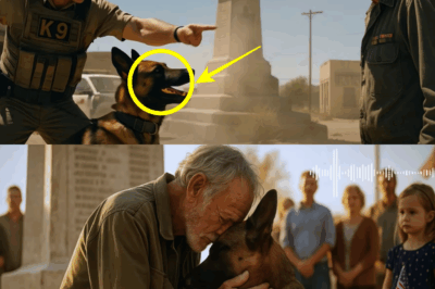 A Veteran Faced a Police Dog—Then One Whisper Changed Everything