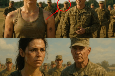 You Won’t Believe What Happened When a Recruit Mocked Her Scars—The General’s Chilling Response Left the Whole Room Speechless!