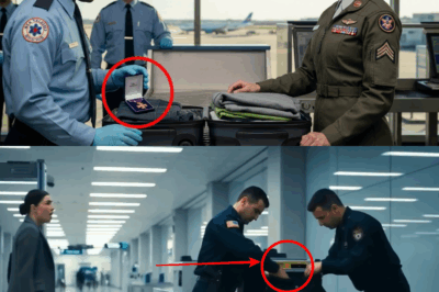 Airport Guard Flagged Her Luggage — Then a Purple Heart Fell Out and a Colonel Snapped to Attention in an Instant!