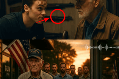 🎖️ They Mocked the Old Veteran at the Gun Store—But Then 12 Navy SEALs Walked In… What Happened Next Will Melt Your Heart! 🎖️