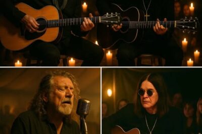 Rock Legends Unleashed: Robert Plant and Ozzy Osbourne Stun Glastonbury With Mind-Blowing Acoustic “No More Tears” and a Jaw-Dropping “Stairway to Heaven” — Fans Call It a Once-in-a-Lifetime Miracle