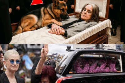 The Day the Prince of Darkness Fell Silent: The Unbelievable Scene at Ozzy Osbourne’s Funeral