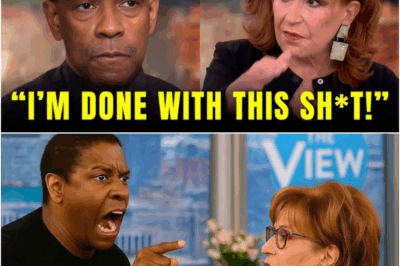 LIVE TV CHAOS: Denzel Washington DESTROYS Joy Behar in Heated On-Air Showdown!