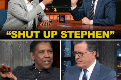 Beyond the Spotlight: How Denzel Washington’s Walkout on Stephen Colbert Changed the Conversation Forever