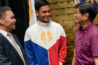Manny Pacquiao IPINAGMALAKI ang ANAK na si Emman Bacosa kay PBBM matapos MANALO sa BOXING!
