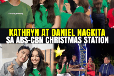 Kathryn at Daniel NAGKITA sa ABS-CBN CHRISTMAS STATION ID • KathNiel Update