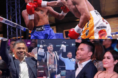 Manny Pacquiao Napa-IYAK sa Tuwa Habang Pinapanuod LABAN ng ANAK nasi Eman Bacosa Pacquiao ❤️