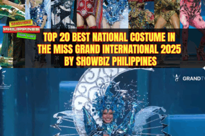 Top 20 Best National Costume in the Miss Grand International 2025 by Showbiz Philippines