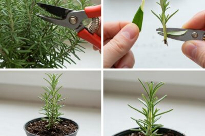 Rosemary: never dry again. I’ll tell you the gardeners’ trick