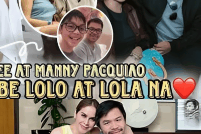 Lolo Manny Pacquiao at Lola Jinkee Pacquiao Excited sa Kanilang Babaeng APO sa ANAK nasi Jimuel ❤️