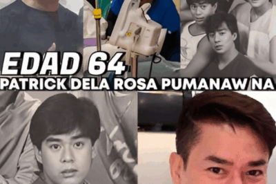 Tunay na Dahilan ng Pagpanaw ng Dating 80’s Matinee Idol nasi Patrick Dela Rosa sa Edad na 64