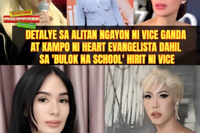 Detalye sa alitan ni Vice Ganda at kampo ni Heart Evangelista dahil sa bulok na school hirit ni Vice