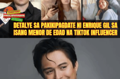 Detalye sa pakikipagdate ni Enrique Gil sa isang menor de edad na TikTok influencer