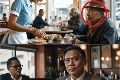 Batang Waitress Araw-araw Tinulungan ang Matanda — Hanggang Dumating ang Abogado at 4 Bodyguard