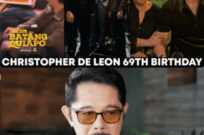 Christopher De Leon 69th Birthday❤️Napa-IYAK sa Supresa ni Coco Martin at ANAK nasi Lotlot de Leon