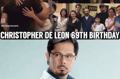 Christopher De Leon Napa-IYAK ng BISITAHIN ng ANAK mga APO sa Kanyang 69th Birthday Celebration ❤️