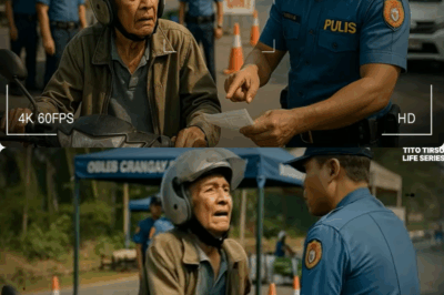 Hinuli ng Pulis ang Matandang Naka-Motor sa Checkpoint—Hindi Niya Alam, Retiradong General Pala ng..