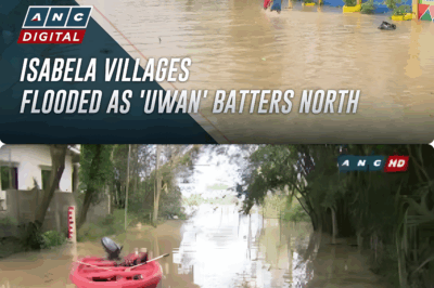 Nearly 40 villages, cities in Isabela inundated due to ‘Uwan’ | ANC