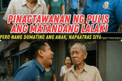 Pinagtawanan ng Pulis ang Matandang Lalaki—Pero Nang Dumating ang Anak, Napaatras Siya sa Takot!