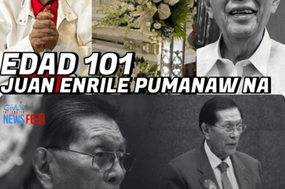 Nakadudurog ng Puso💔Juan Ponce Enrile Pumanaw Na! 101 Years Old, DETALYE ng Pagpanaw ni Juan Enrile