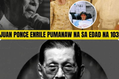 Juan Ponce Enrile PUMANAW Na Sa Edad Na 103!