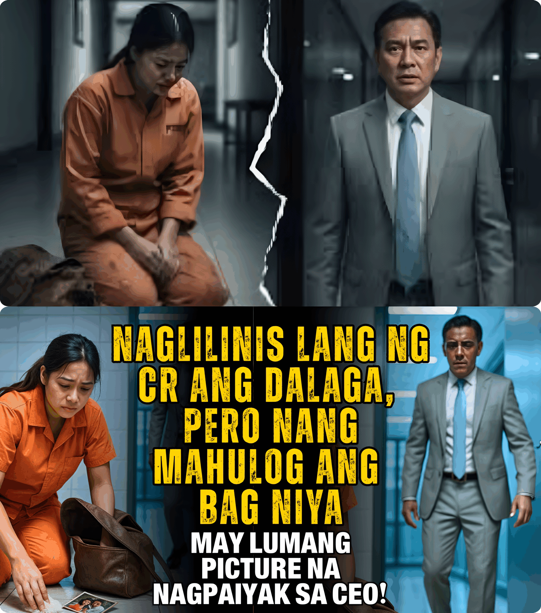 DALAGA, NAHULOG ANG BAG HABANG NAGLILINIS NG CR—LUMANG LARAWAN ANG NAGBULGAR NG MISTERYO NG MAYAMAN